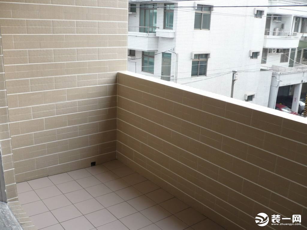 阳台贴瓷砖效果图